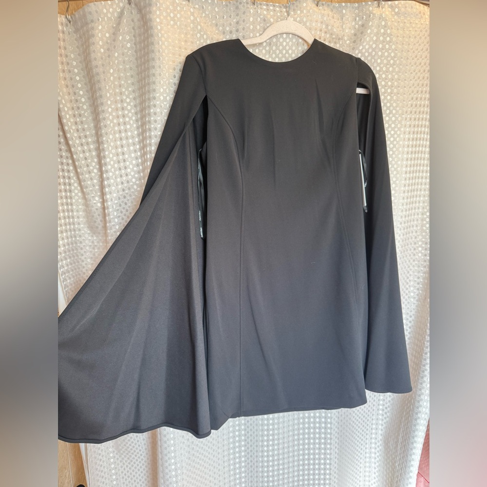 Calvin Klein Cape Dress